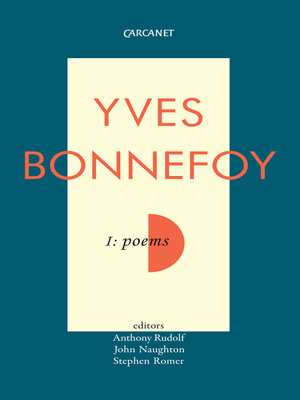 cover image of Poems